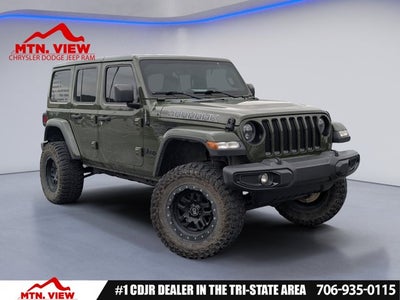 2021 Jeep Wrangler Unlimited Sahara Altitude