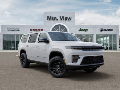 2026 Jeep Grand Wagoneer Limited Reserve