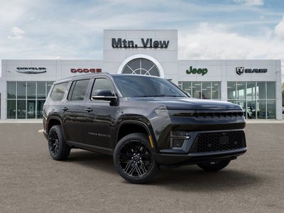 2026 Jeep Grand Wagoneer Limited Reserve