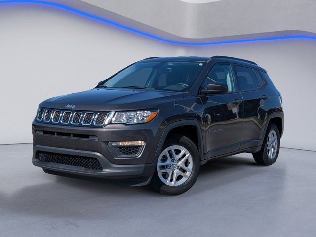 Used 2018 Jeep Compass Sport with VIN 3C4NJCABXJT123393 for sale in Ringgold, GA