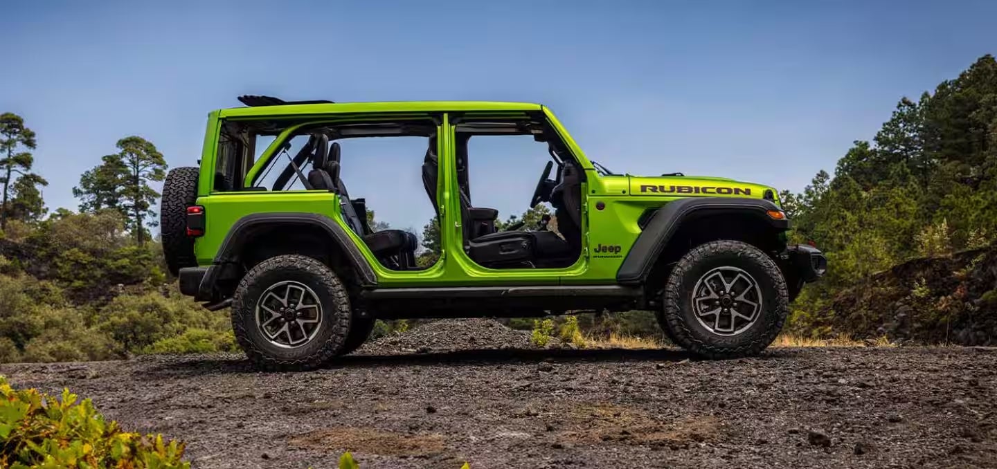 2026 Jeep Wrangler Easy-To-Remove Doors
