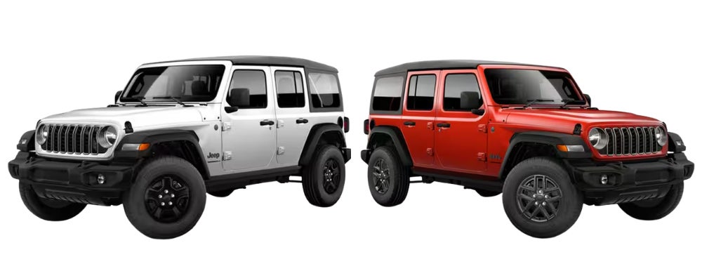 Jeep Wrangler Sport vs Sport S Comparison